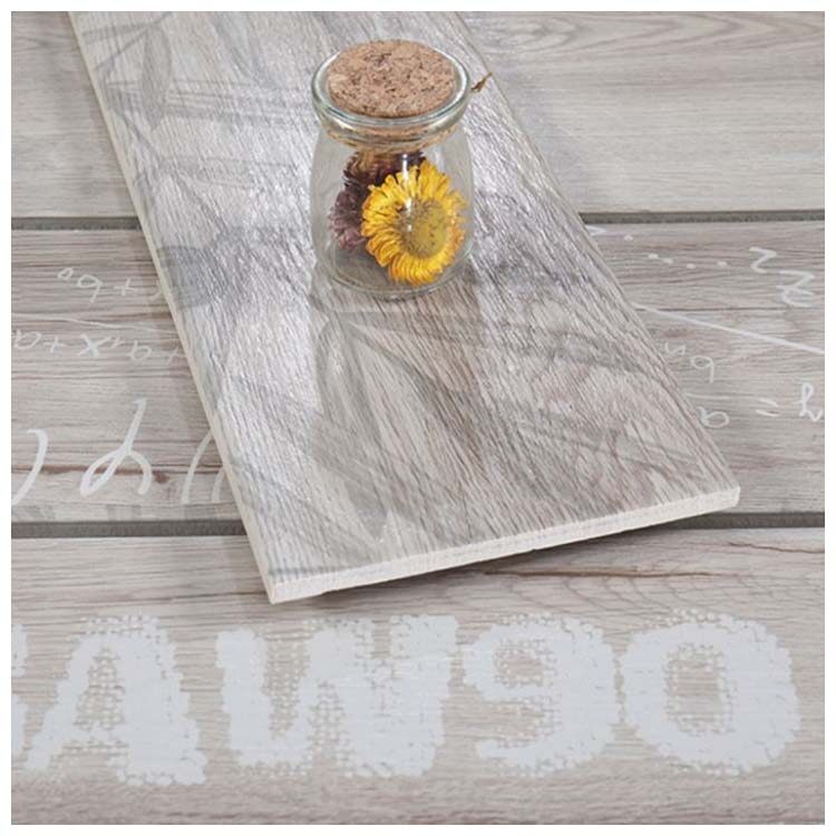 Light Grey Glazed Ceramic Wood Tile