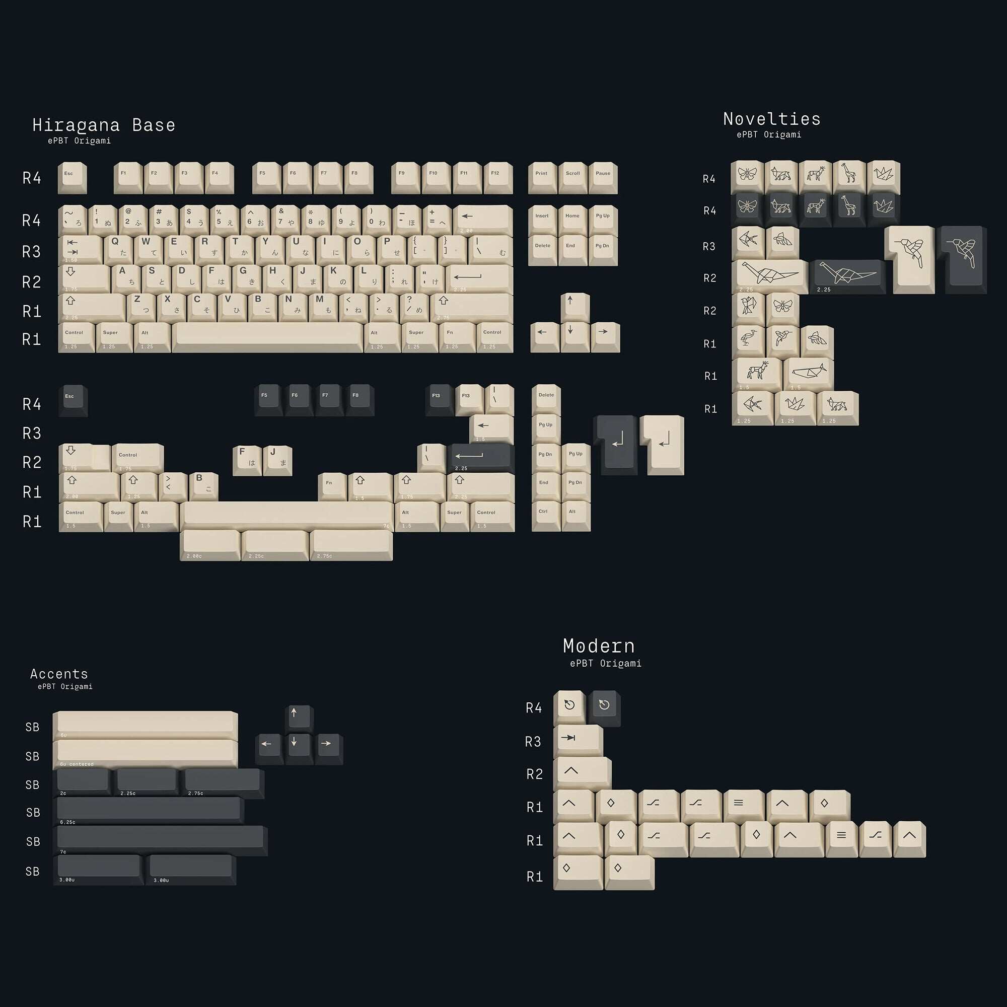 [Restock] ePBT Origami - KeyboardHome