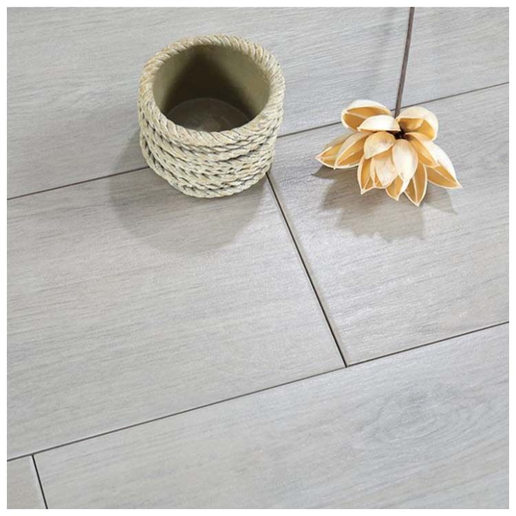 Grey Glazed Ceramic Wood Tile