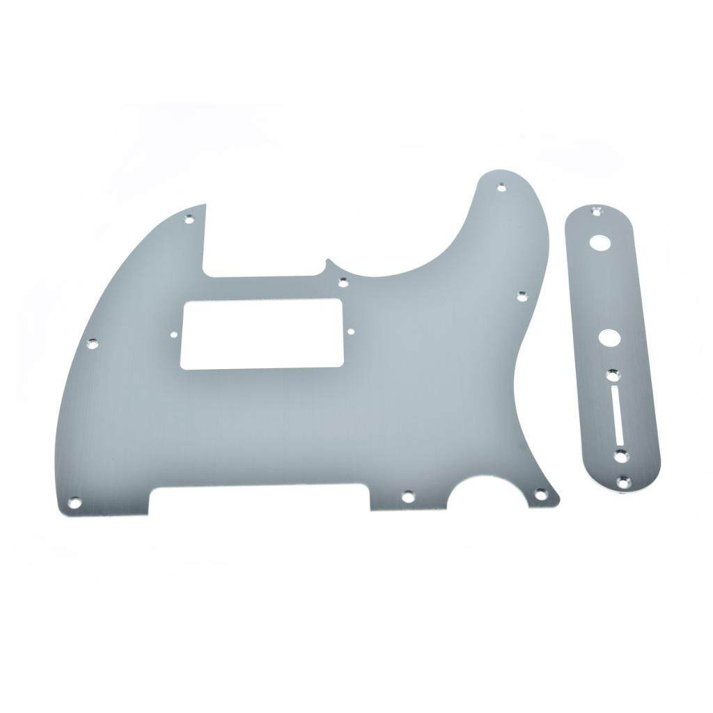 KAISH Metal Aluminum Anodized Tele Humbucker Pickguard with Metal Tele ...