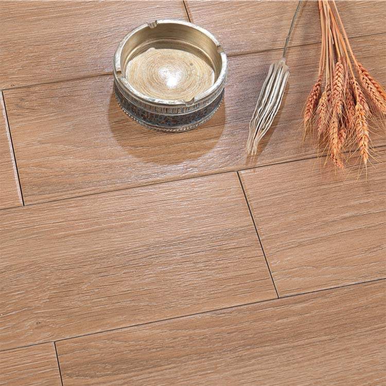 Brown Glazed Ceramic Wood Tile