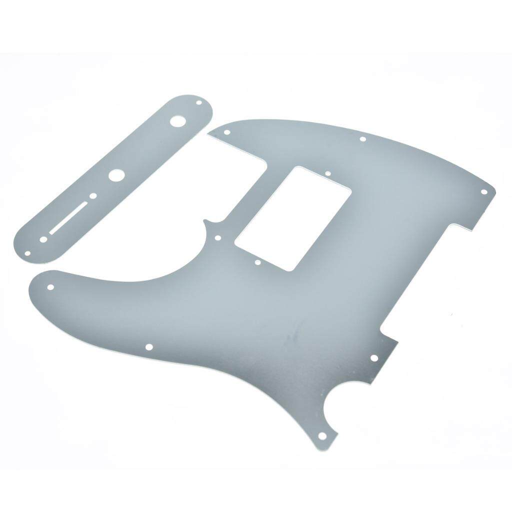 KAISH Metal Aluminum Anodized Tele Humbucker Pickguard with Metal Tele ...