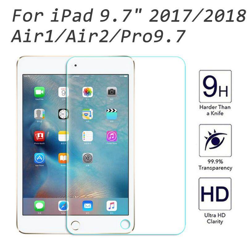Premium 9H Screen Slim Tough Tempered Gorilla Glass Film for Apple iPad 6 Air 2 