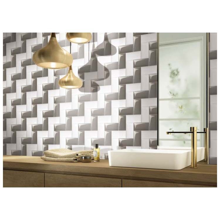 Grey Glazed Ceramic Tile