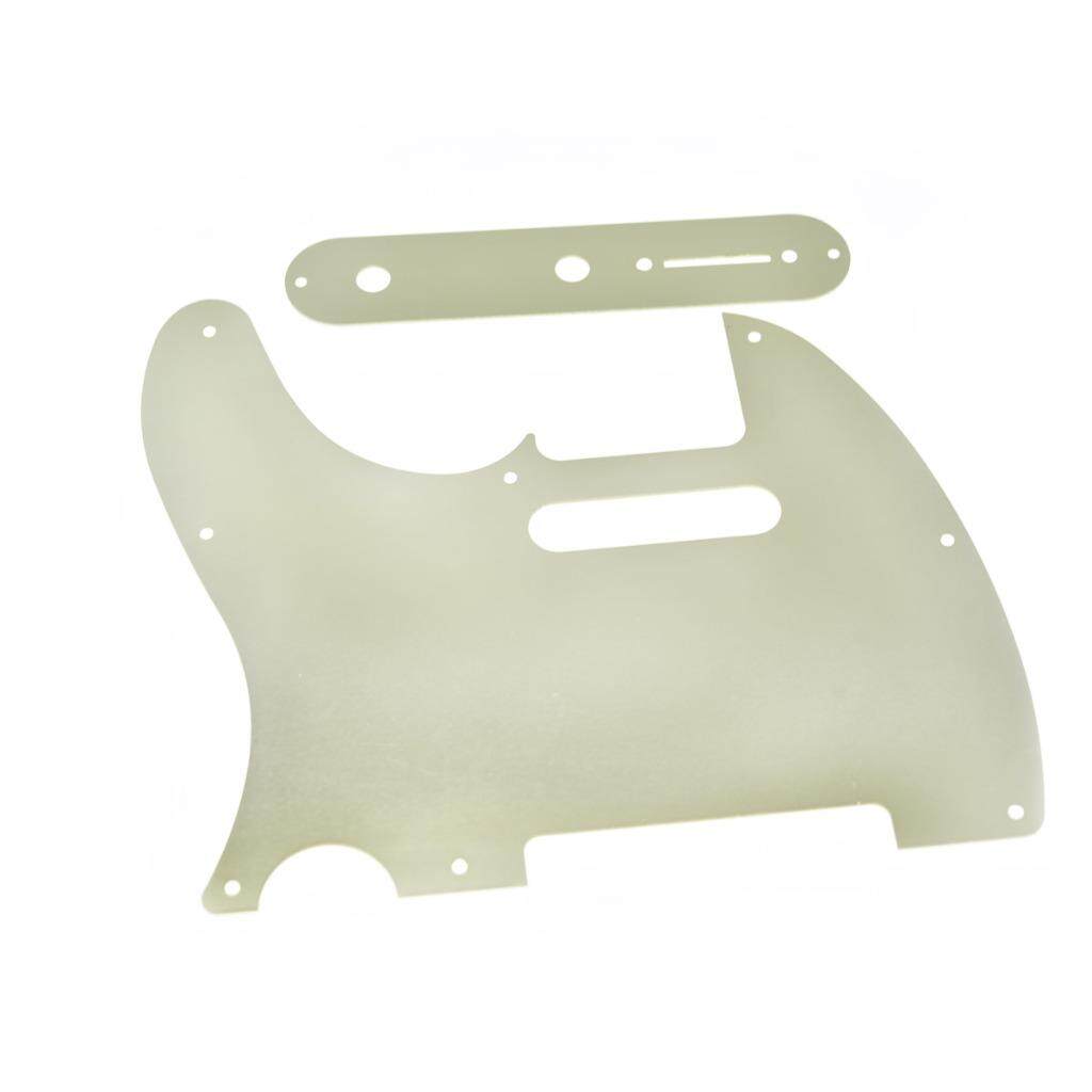 KAISH Metal Aluminum Anodized Tele Pickguard with Metal Control Plate ...