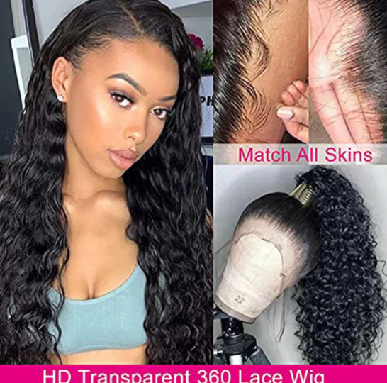 pre plucked 360 full lace wig