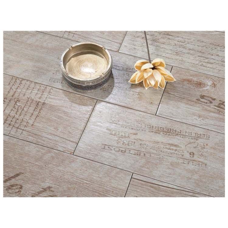 Brown Glazed Ceramic Wood Tile