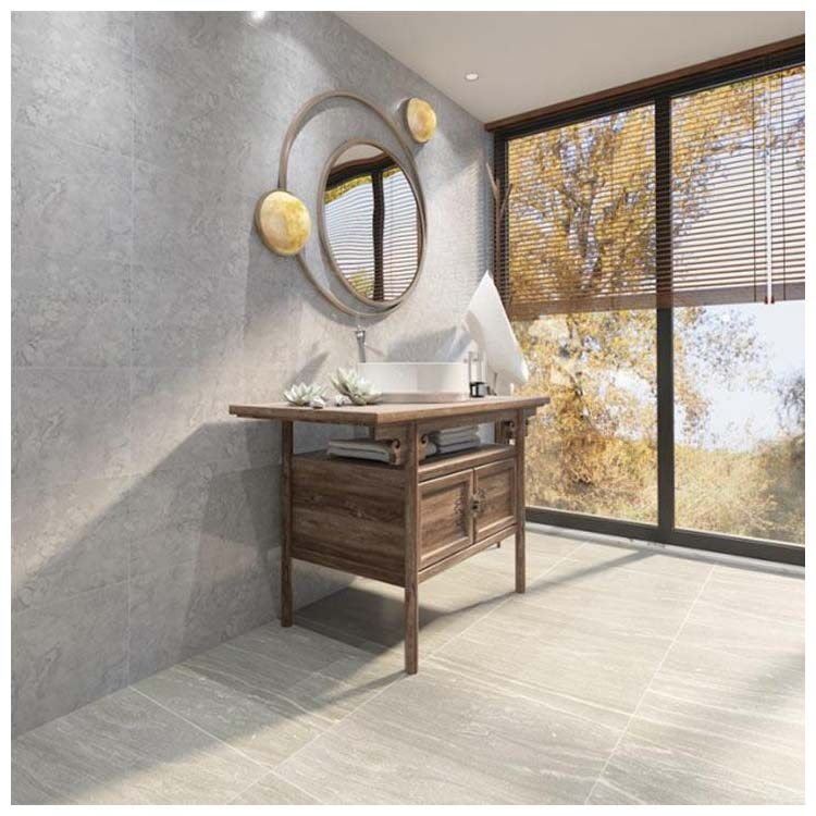 Grey Polished Porcelain Wall Tile