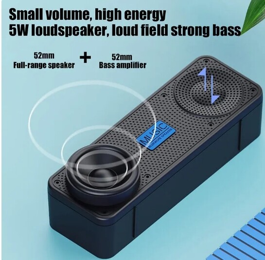 S18 Wireless Creative Bluetooth Smart Speaker Mobile Phone Audio Computer Subwoofer Outdoor Convenient Radio