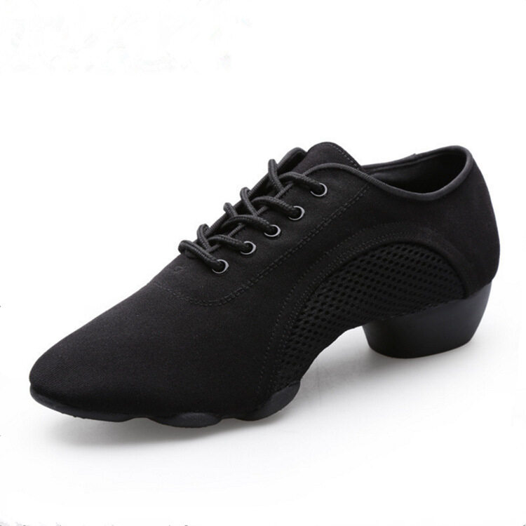Comfortable medium heel soft soled dance shoes - awua622