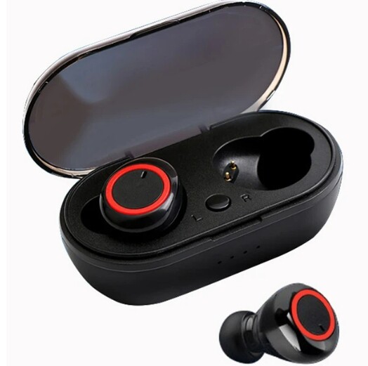 Bluetooth-Compatible Earphone With Color Circle Low Noise In-ear Design Headset For Workout Walking
