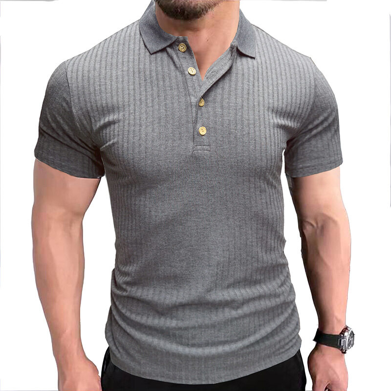 The new short-sleeved loose men's polo shirt - juliador