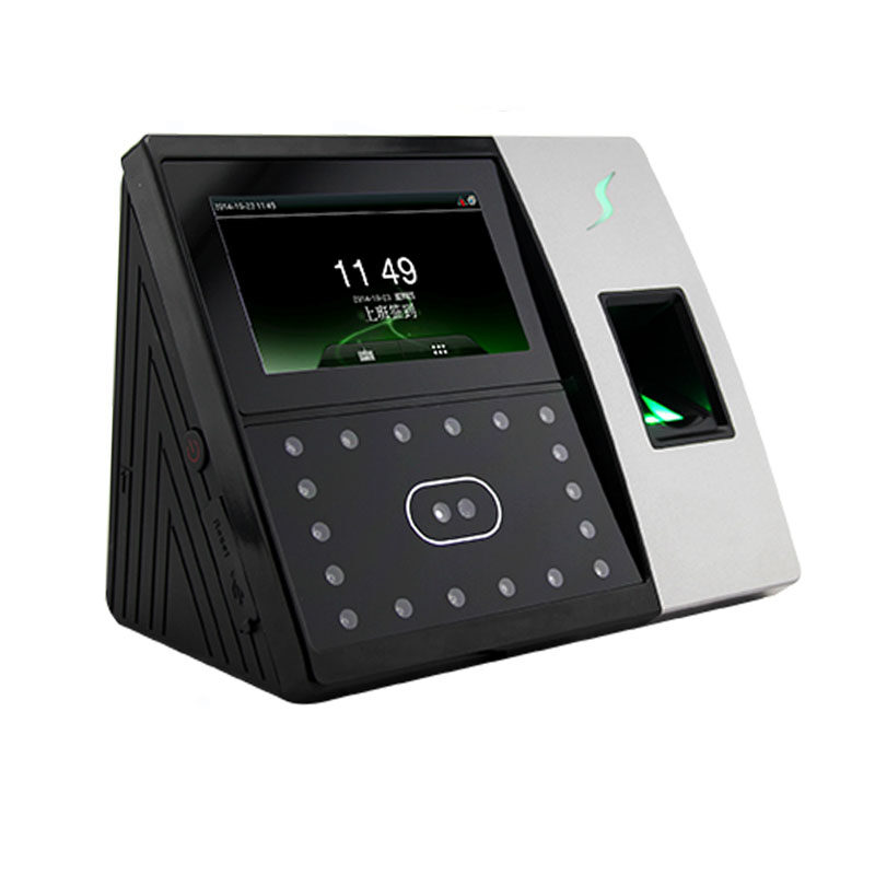 ZK Iface702 With 4G Biometric Fingerprint Face Facial Recognition Time ...