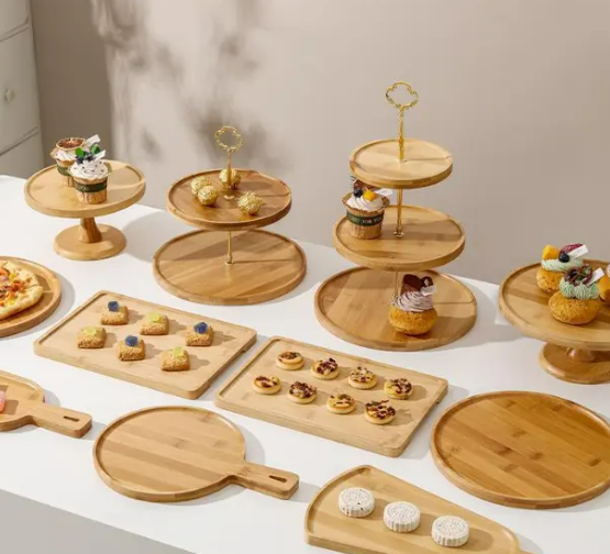 Dessert display rack decoration tea break table snack tray cake stand afternoon tea heart stand