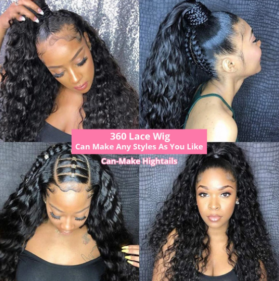 pre plucked 360 full lace wig