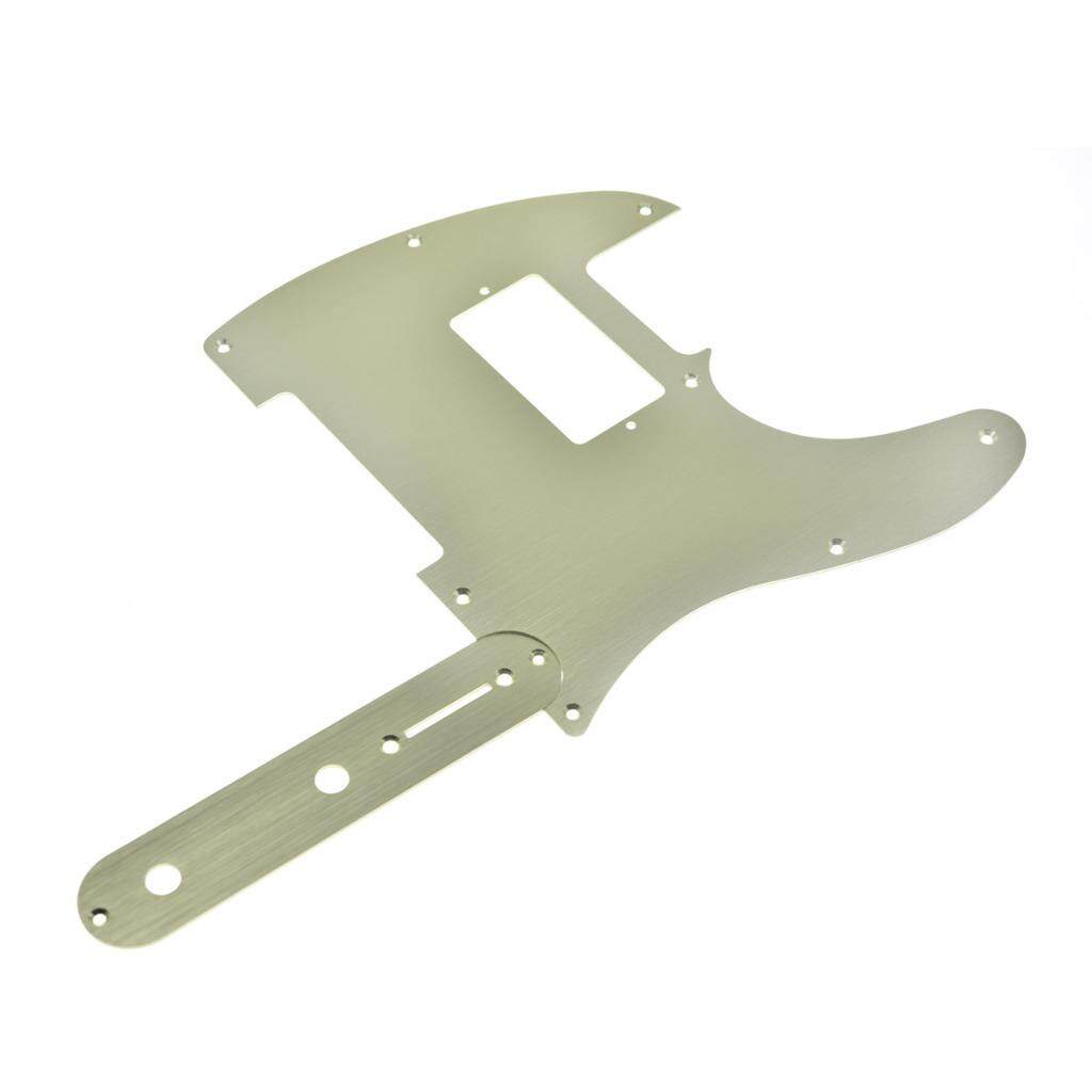 KAISH Metal Aluminum Anodized Tele Humbucker Pickguard with Metal Tele ...